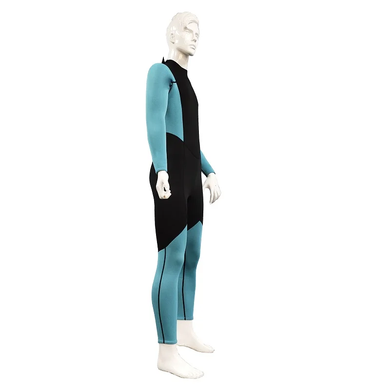 Water Sport Hot Sale Fashion Design Adult 3mm Wet Suit Back Zipper Diving Suit Neoprene Diving Surfing Wetsuit