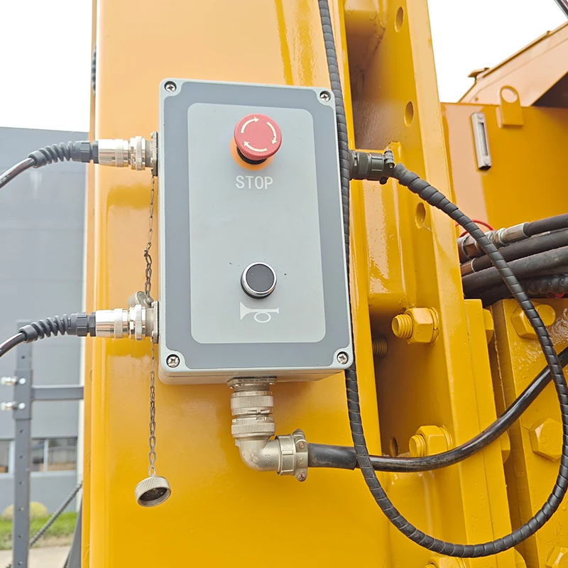 4.5m Negative Gap Construction Slipform Paver With Four Elongated Tracks