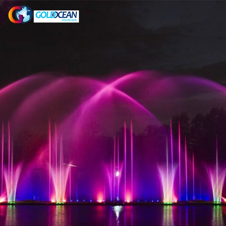 Outdoor Party Large Multicolor Musical Dancing Fountain