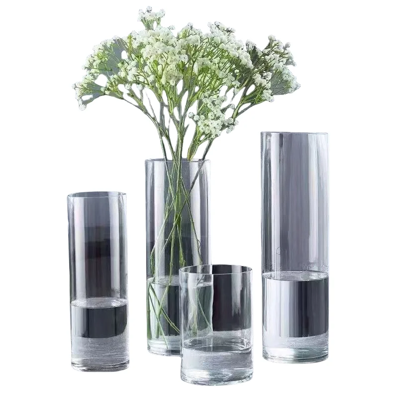 Clear Acrylic Vase  Ideal for Flower Arrangements Flower Bucket Acrylic Vase at Home or Flower Shops