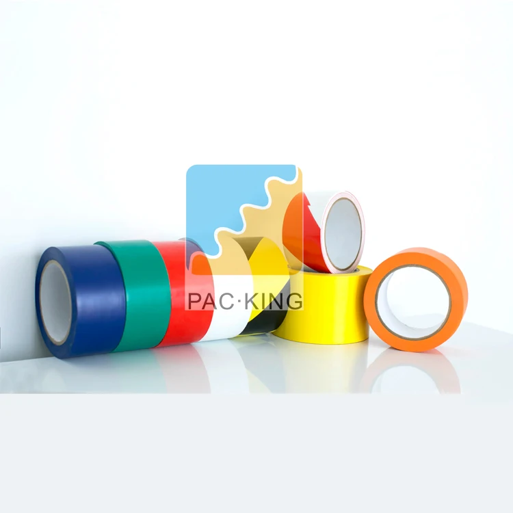 Black and Yellow Striped Floor Safety Marking Tape for Hazard Caution and Warning pvc marking tape