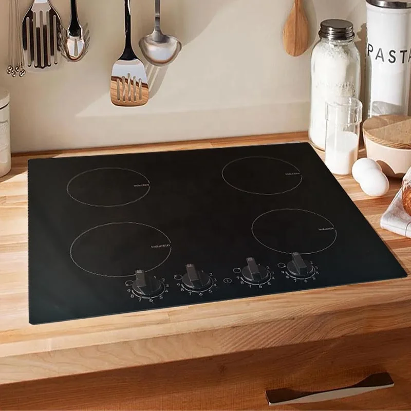 Manufacture OEM 4 Burner Induction Hob With Knob Control Inverter Stove