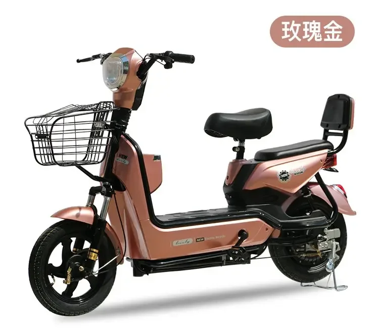 2023 cheap Factory manufactures 350W 48v12A electric city bike ebike scooter for adults