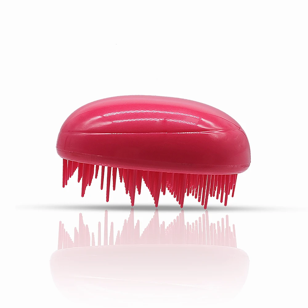 Low Price Egg Shape Detangling Hair Brush Logo Massage Hairbrush Tangle Hair Egg Shaped Brush Massage Hairbrush Tangle Hair Egg