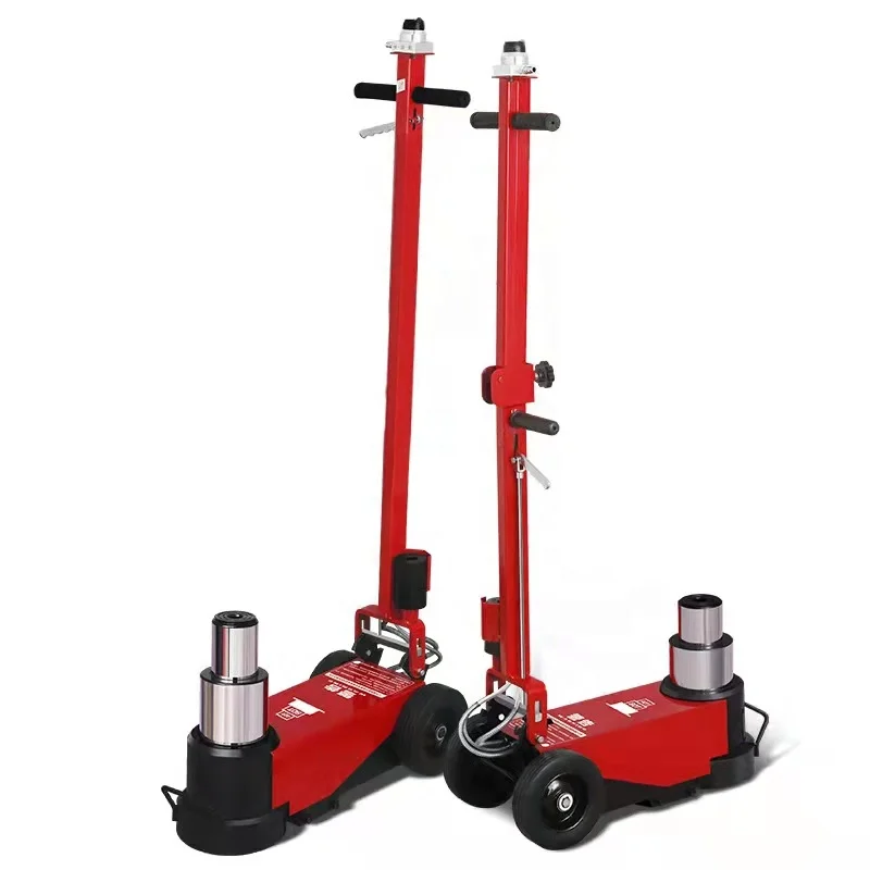 2 Stage Truck Repair Lift Jacks 30/60 Ton Pneumatic Air Hydraulic Jack