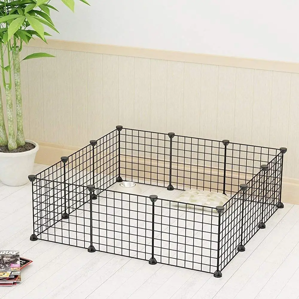 Panels Pet Playpen Small Animals Dog Big Rabbit Guinea Pig Yard Cage Fence
