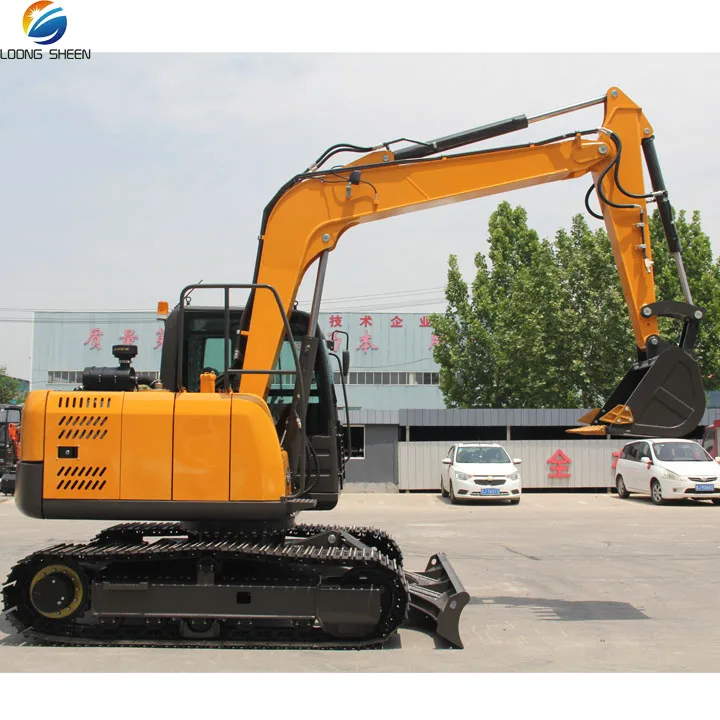 Cheap 3 Ton 3.5 Ton 6 Ton 8 Ton Hydraulic Crawler Bagger Micro Small Mini Digger Excavator Hydraulic Thumb