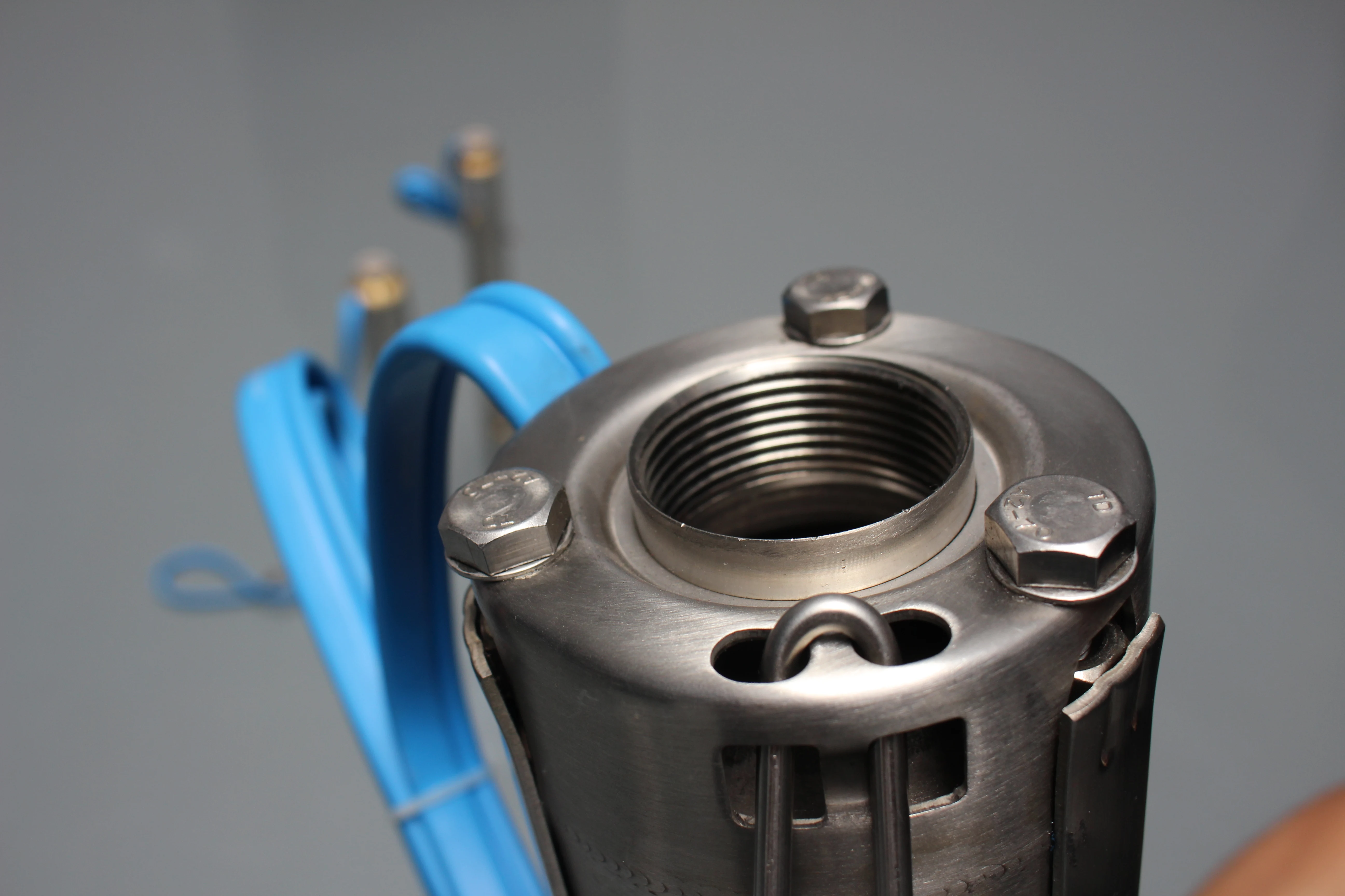 Solar Submerged 24V48/72v DC Head Steel Motor Stainless POWER  1hp 2hp Water Pump