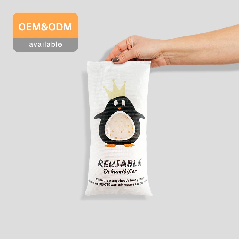 Automotive Eco Reusable Silica Gel Dehumidifier Bag with Smart Indicator for Tesla