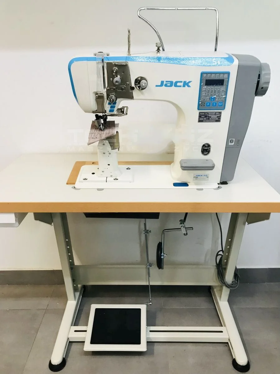 Long service life JACK S5 Column machine with synchronized roller, suitable for thick material leather sewing machine