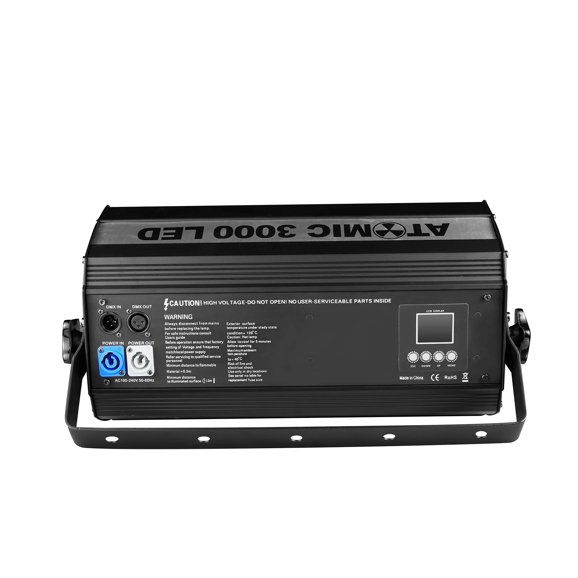 6500K Strobe light LED 3000w Lamp DMX512 Control Professional Atomic LED Strobe Lights For Stage