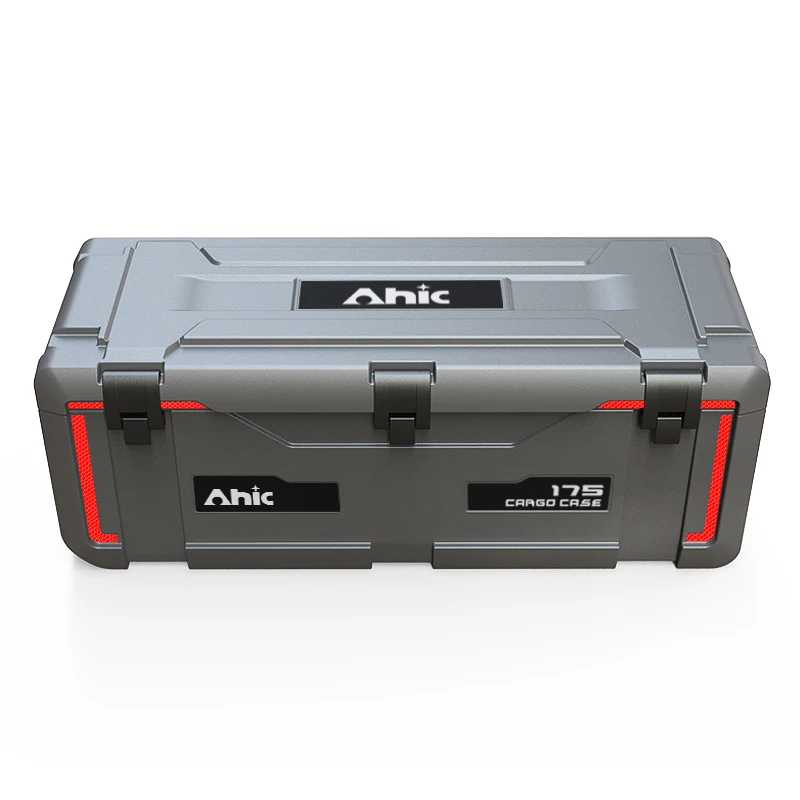 175L Factory Custom Portable Folding Storage Box PE Plastic Car Kitchen Cargo Case Cover Easy Customizable Camping Storage Case