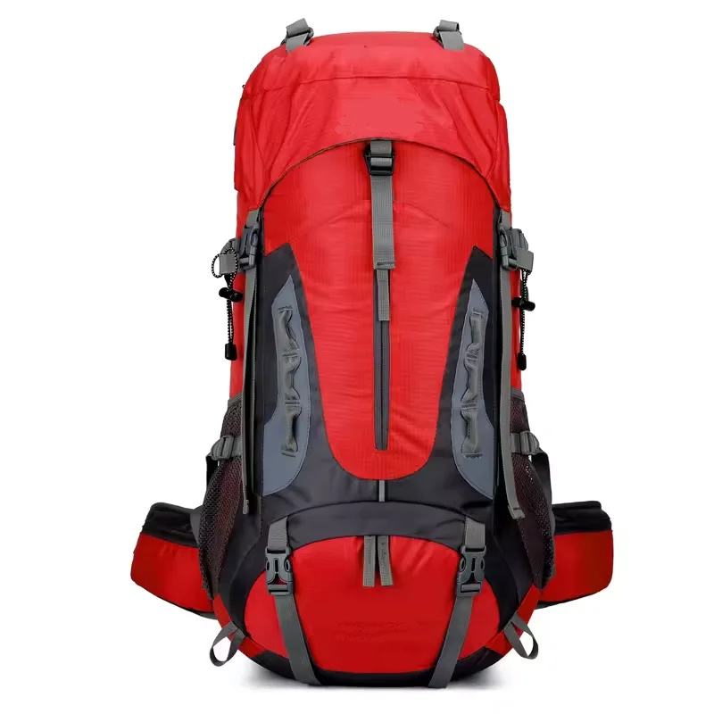NPOT Trendy hiking backpack for men and women with a large 70 liter capacity for outdoor hiking and trekking