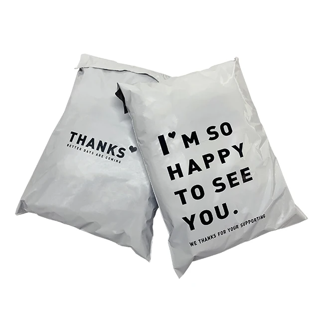 Stock Biodegradable Plastic Mailing Bag Floral Custom Logo Clothes Apparel Bag Plant Based Poly Mailer Wig Mailing Shipping Bags