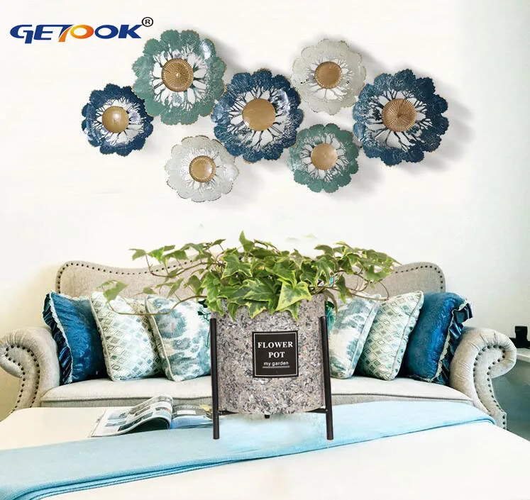 European and American Style High Quality Home Wall Decoration Metal Iron Vintage Kitchen Decor Shabby Chic Home Decor