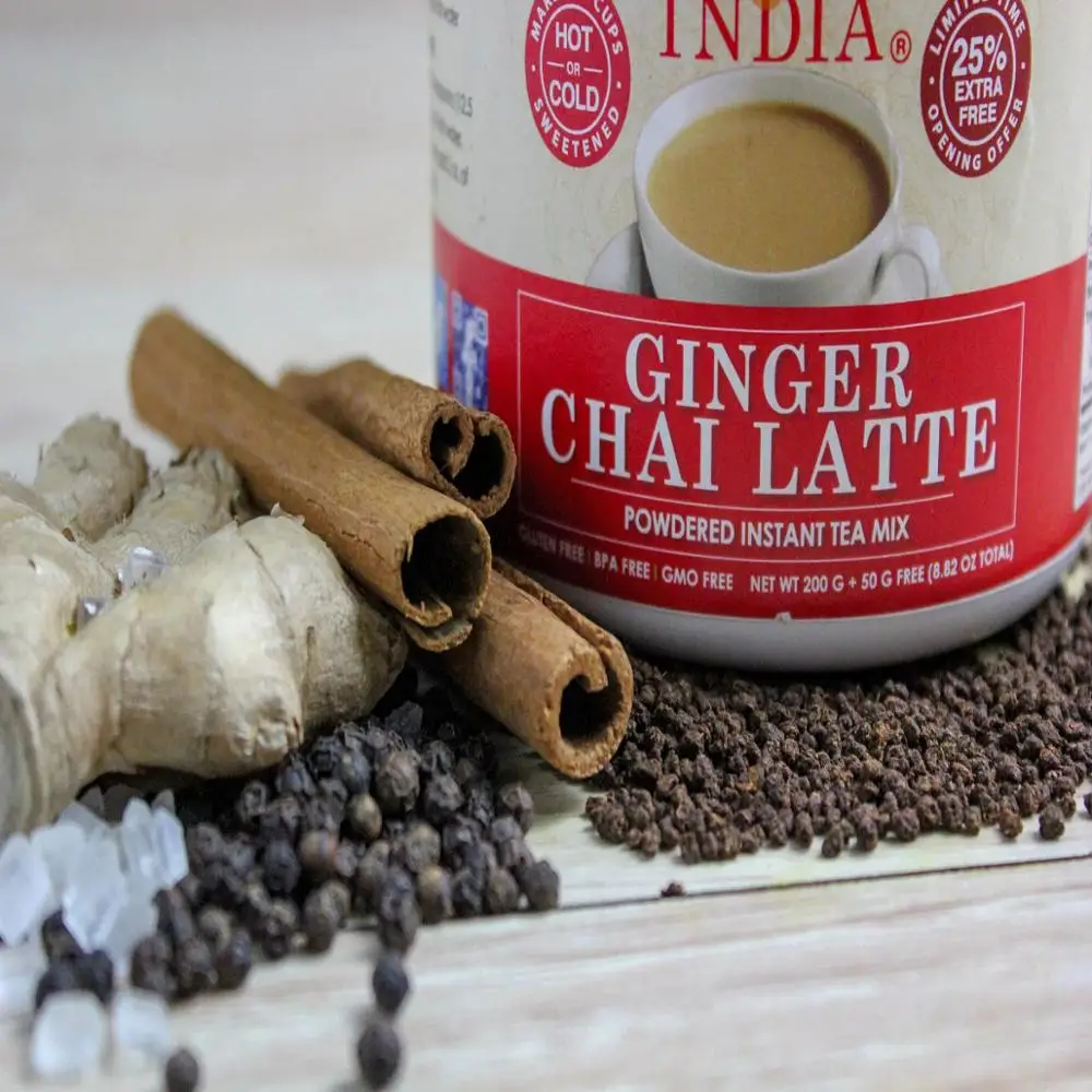 
 Мгновенный имбирь чай латте в порошке (35,3 унции, 1000,73 г) банка  