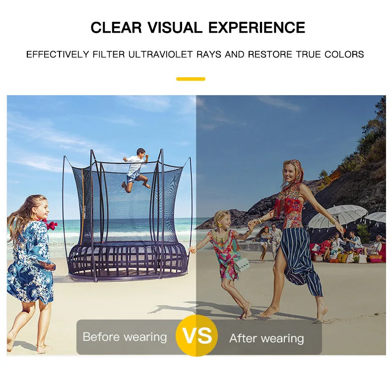 OEM Adult Cycling Youth Baseball Windproof Sunglasses for Running Golf Mountain Biking and Other Outdoor Sports