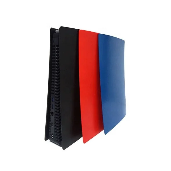 
Super High Quality Black Blue PS5 Console Case Digital Version Faceplate for PS 5 Console Replacement Shell 