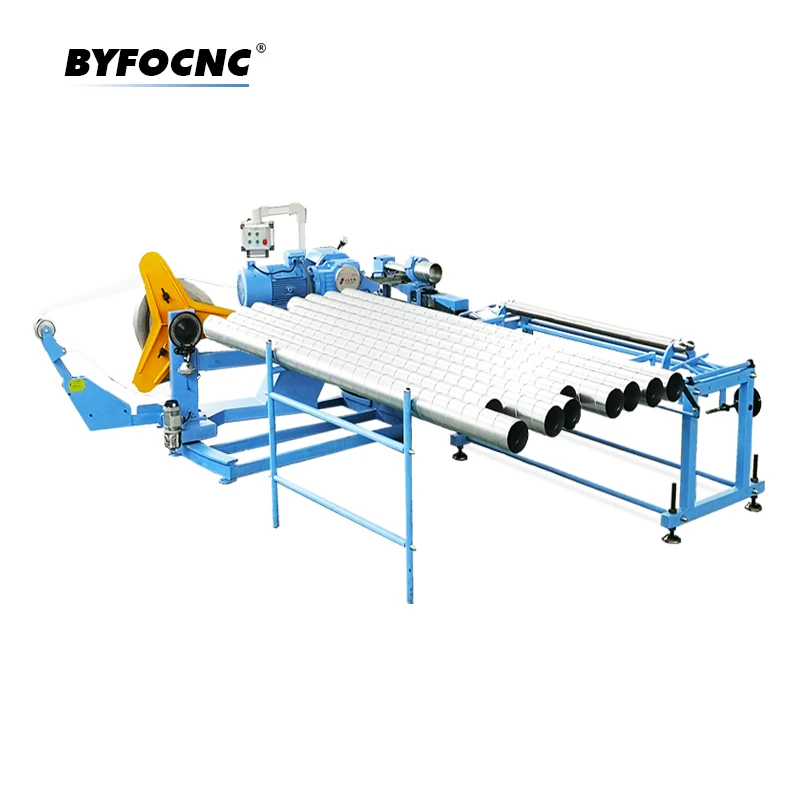 spiro duct manufacturing machine/spiral tube duct making machine/round duct pipe making machine