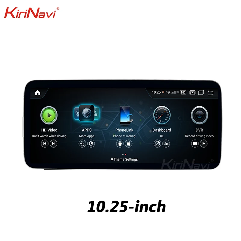 KiriNavi Android 11 автомобильный dvd-плеер для mercedes benz s class W221 2006 - 2013 экран навигация gps Автомобильное видео Радио mp3 аудио cd