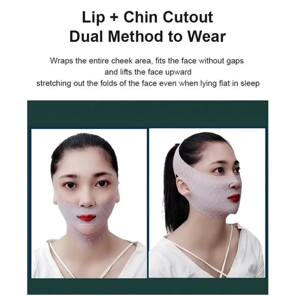 Hot Sale V Line Face Slimming Strap Double Chin Reducer Face Lifting face mask Sculpting Sleep  Facial Slimming Strap