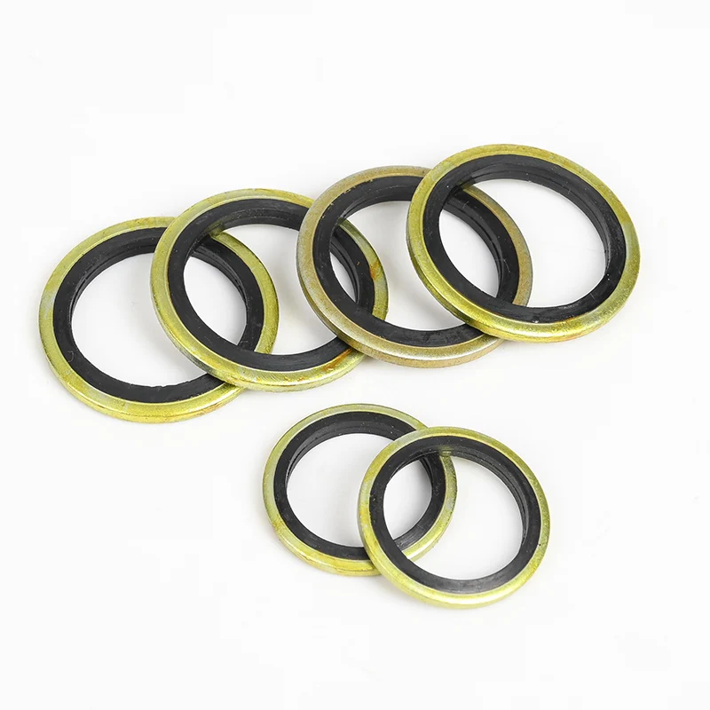 Rubber iron steel composite gasket adhesive composite gasket