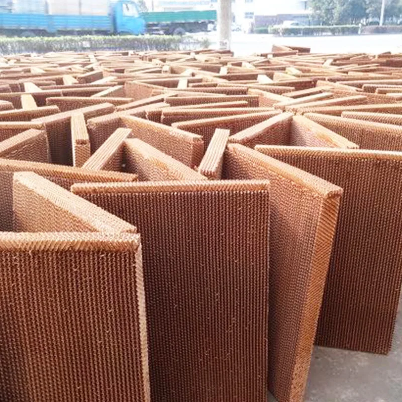 Water cooling pad wall /evaporative cooling pad for greenhouse and poultry farm