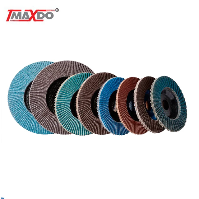 Abrasive Grinding Aluminum Oxide Flap Wheel Flexible Flap Disc