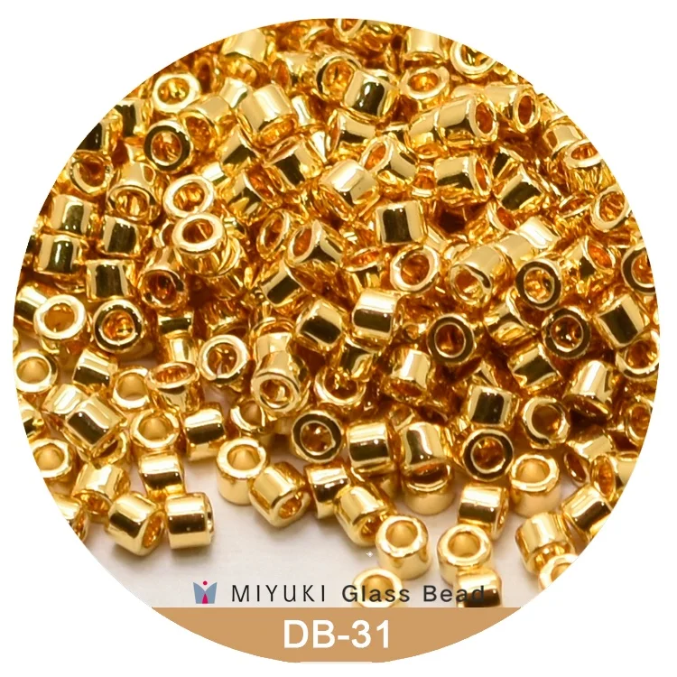 Miyuki Delica Beads 1.6 mm [21 Color Metallic 1 ]10g pack