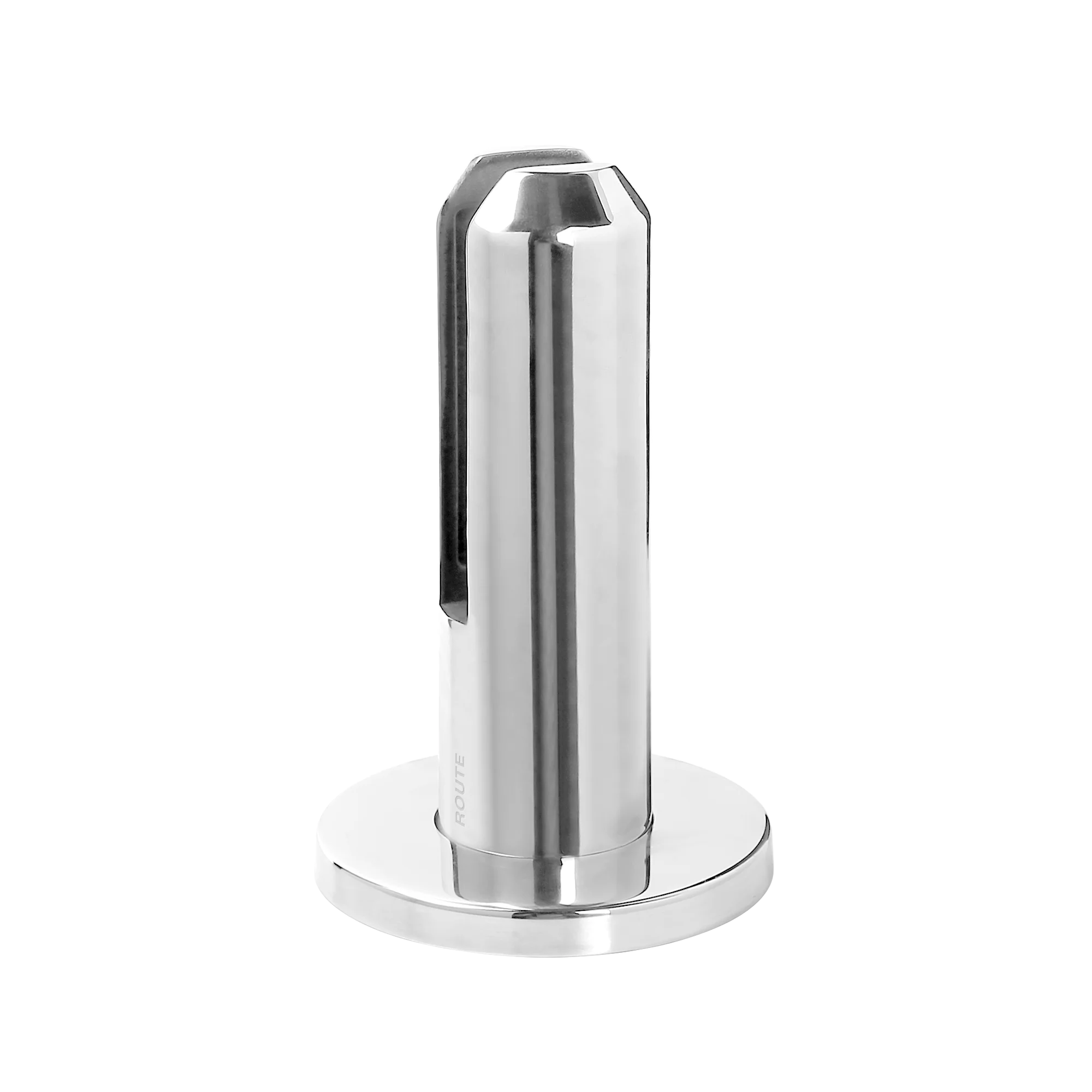 Round Base Glass Spigot Mirror and Satin Base Plated Glass Swimming Pool Fencing spigot With Round Flat Cover