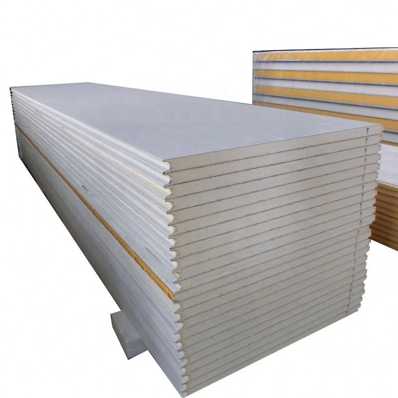 Yinghe Decorative Wall Panel PU Sandwich Panels Exterior Wall Metal Insulation Board Price Polyurethane Insulation Board