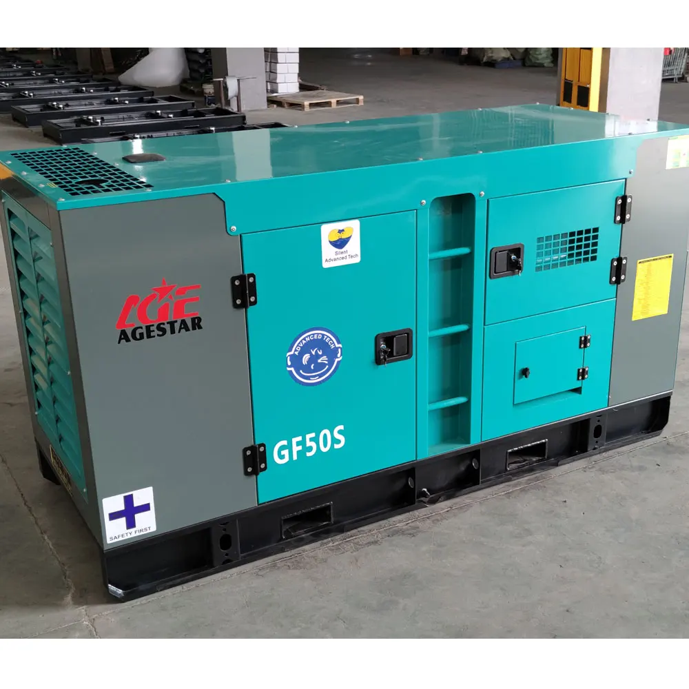 Agestar Power super silent 20kva 25kva 30kva 50kva standby diesel generator set for home use diesel generator 50kva