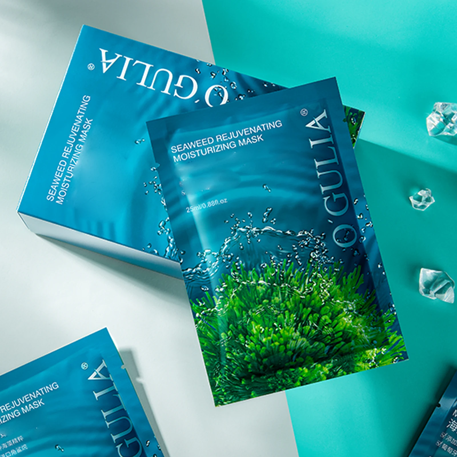 Direct Factory Organic Seaweed Face Masks Moisturizing Korean Facemask For Women Use