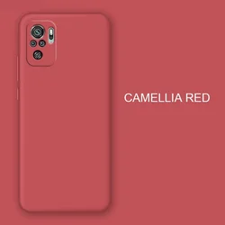New Liquid Silicone Phone Case For Xiaomi Redmi Note 10 pro max 10s Original Camera Protective Soft Back Covers For Redmi Note10