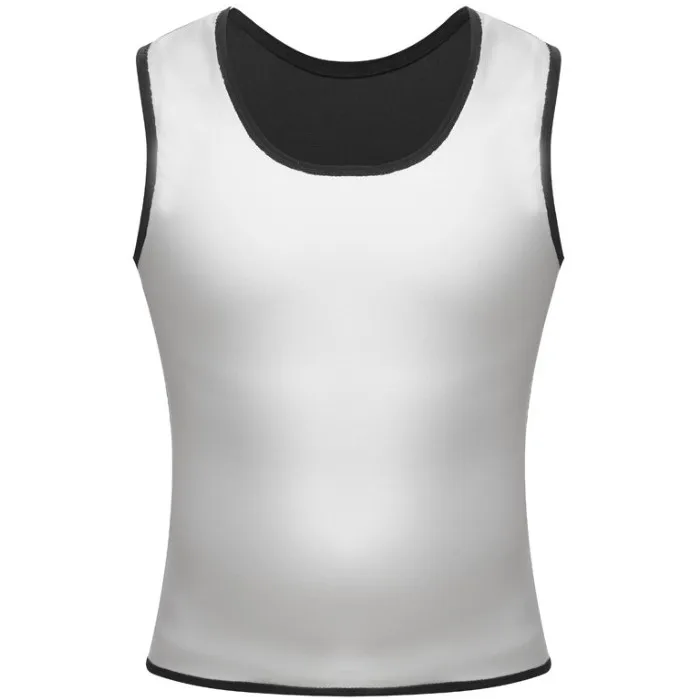 Мужская корректирующая майка для тренировок и пота, корректирующий неопреновый жилет для снижения веса и живота