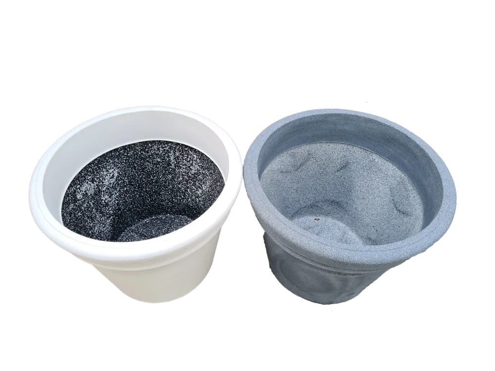 Wholesale Best Seller Good Quality Landscaping Green Garden Eter PE Planter Flower Pots Vase VV1060