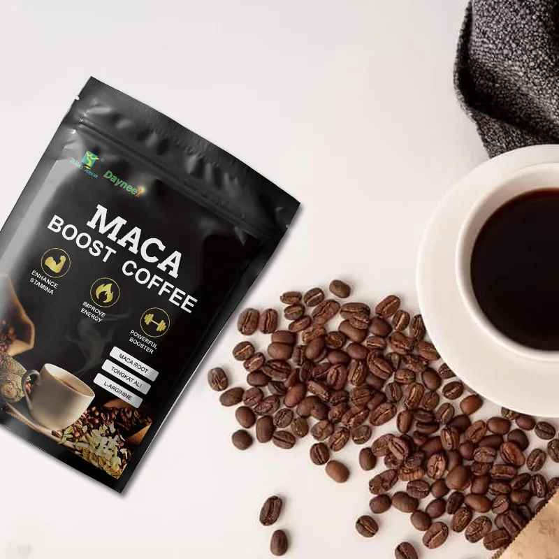 Мака здоровый кофе растворимый порошок напитки Органическая здоровая добавка для мужчин энергетическая диетическая травяная натуральная женьшень кафе