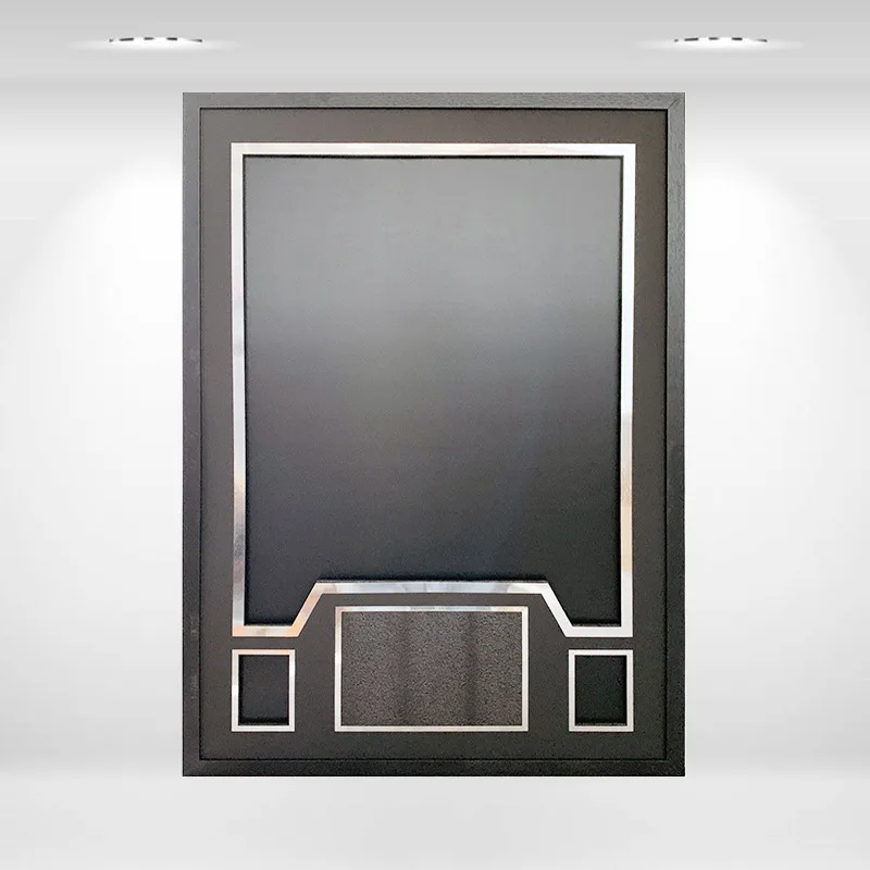 Custom 16x20 inch black Box Gifts Football Shirt Frame jersey wall display case 3D art shadow box frame