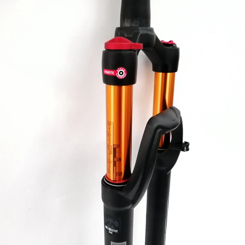 Mountain bike barrel shaft suspension front fork 26 27.5 29 inch air fork vertebral tube shoulder control line control