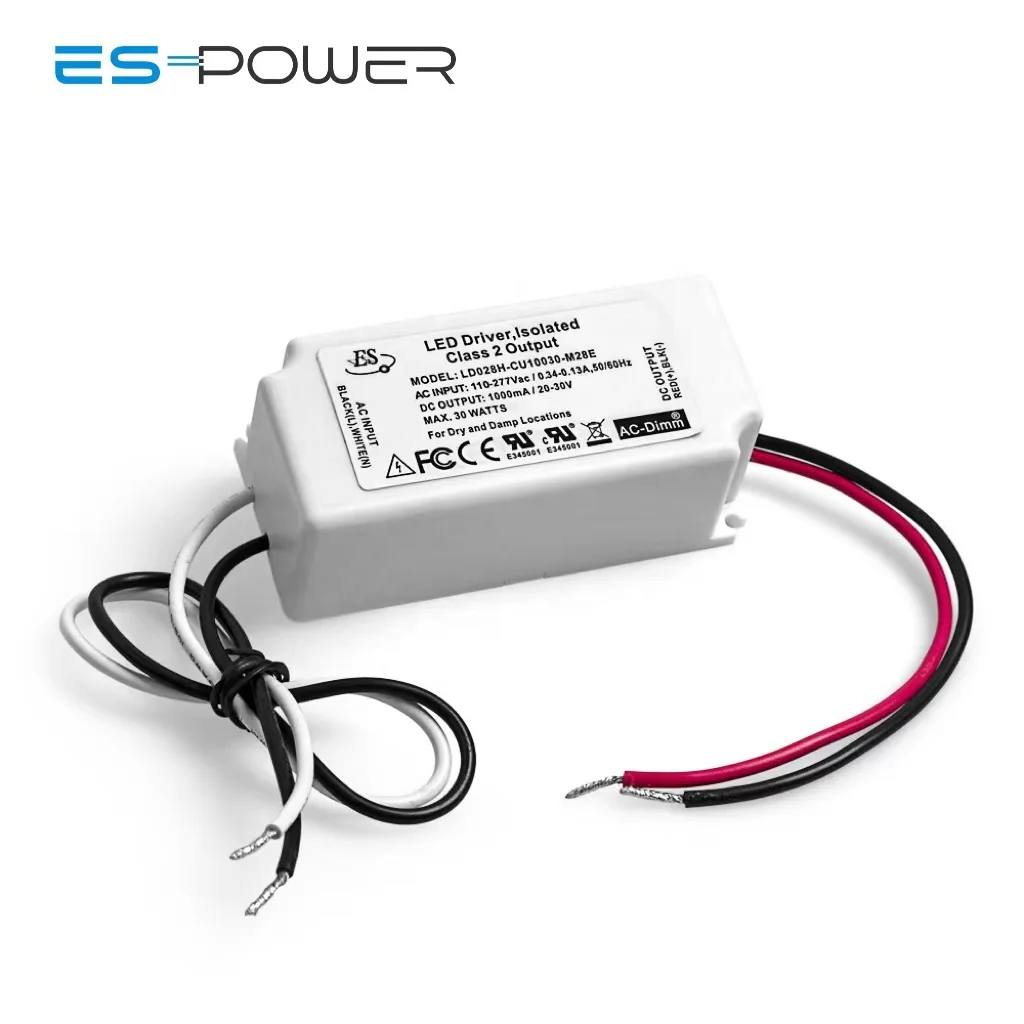 Es Ce Ul Ac-dc 28 W Constant 24vac Dimmable Constant Current Led Driver