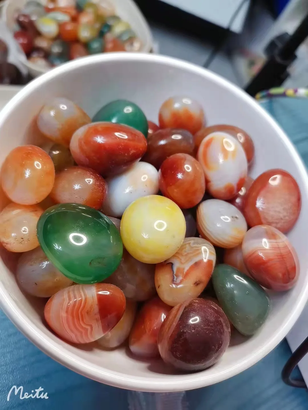 Natural Gemstone Crystals Healing Stones Variety Clear Rose Quartz Amethyst Crystal Tumble Stone