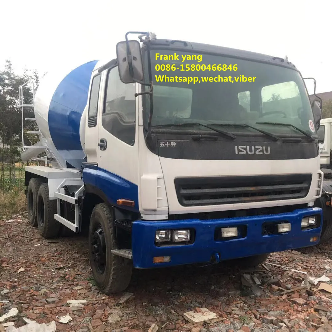 Японская Бетономешалка isuzu б/у автобетономешалка