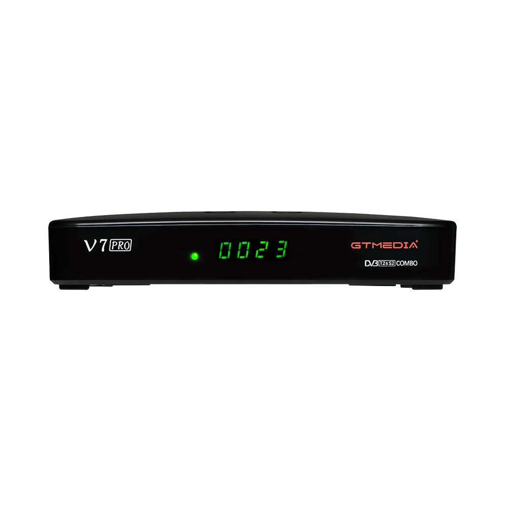 GTmedia V7 Pro-цифра спутниковый телевизионный ресивер DVB-S/S2/S2X + T/T2 H.265 PowerVu Biss Key Cccam Youtube плюс с USB