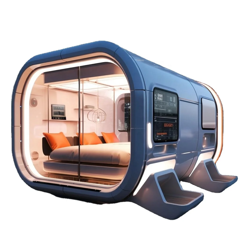 High Quality Luxury Tiny Casas 2 Bedroom Container Home Modern Design Prefabricated Mobile Baratas Apple Cabin Office Hotel Use