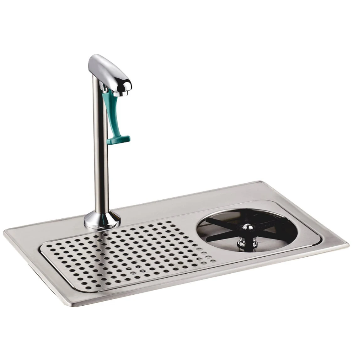 Bar Accessories Die-Pat Pitcher Glass Rinser & Filling Station