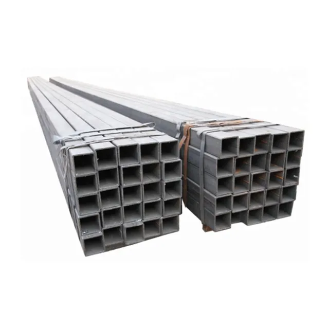 20 feet 100 x 6 shs hollow section iron square carbon steel pipe factory price