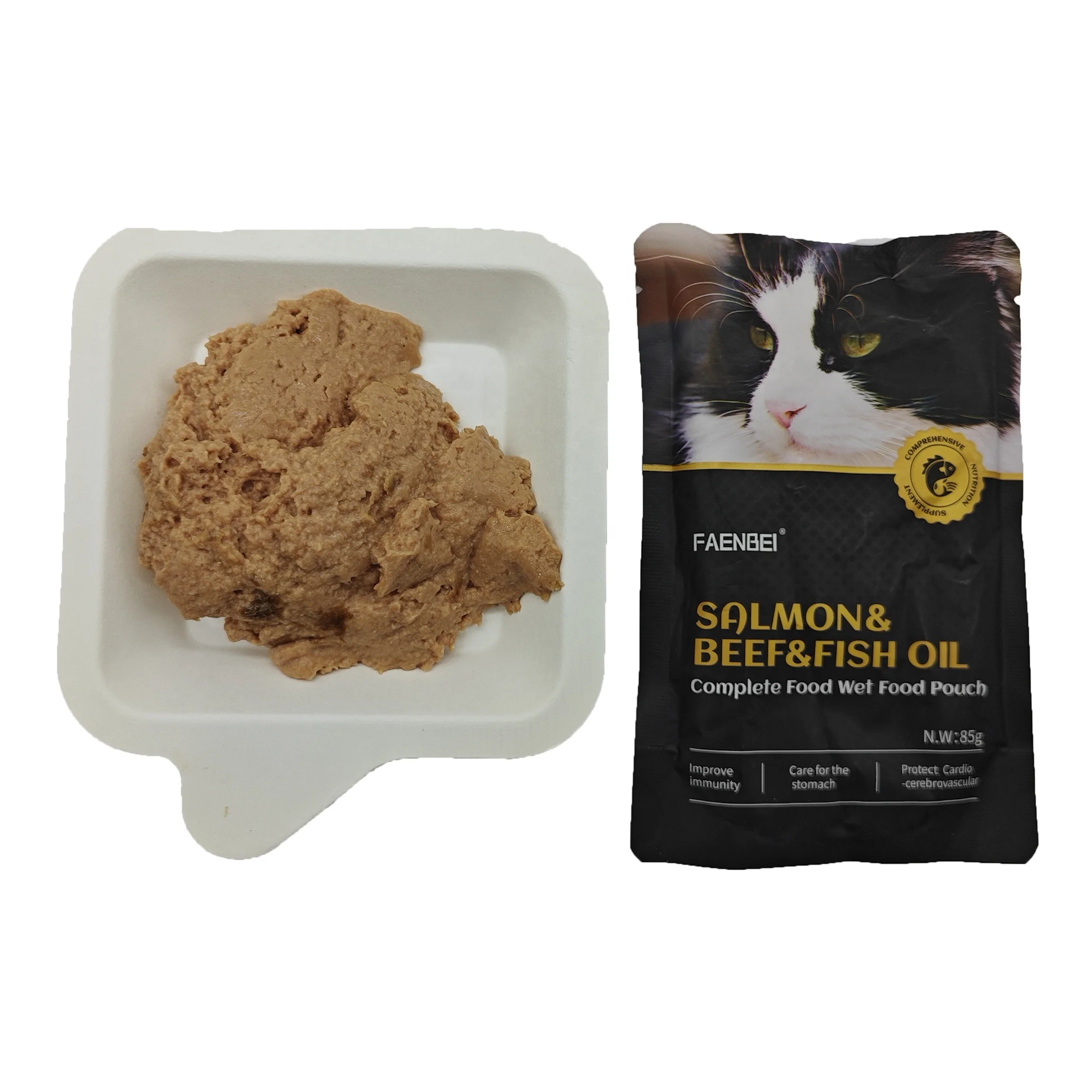High protein OEM wet food with  pure fresh meat added hot selling pet food