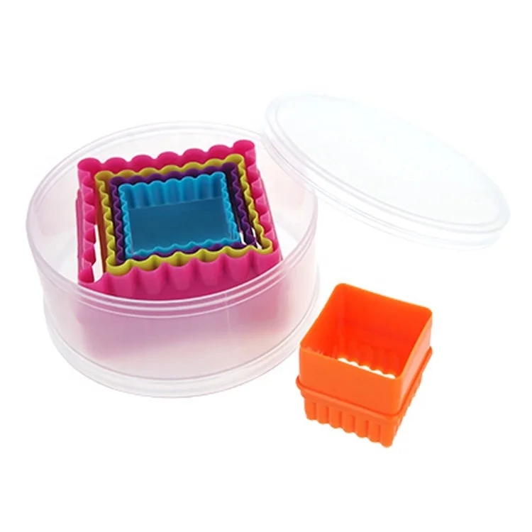 
Multi-size BPA Free Food Grade Plastic Cookie Cutter Set Sandwich Fondant Cake Fruit Vegetable Shapes Cutter Set 