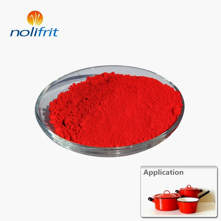 Inorganic pigments  Red Powder Pigment Red108 for Enamel/Plastic/Glass
