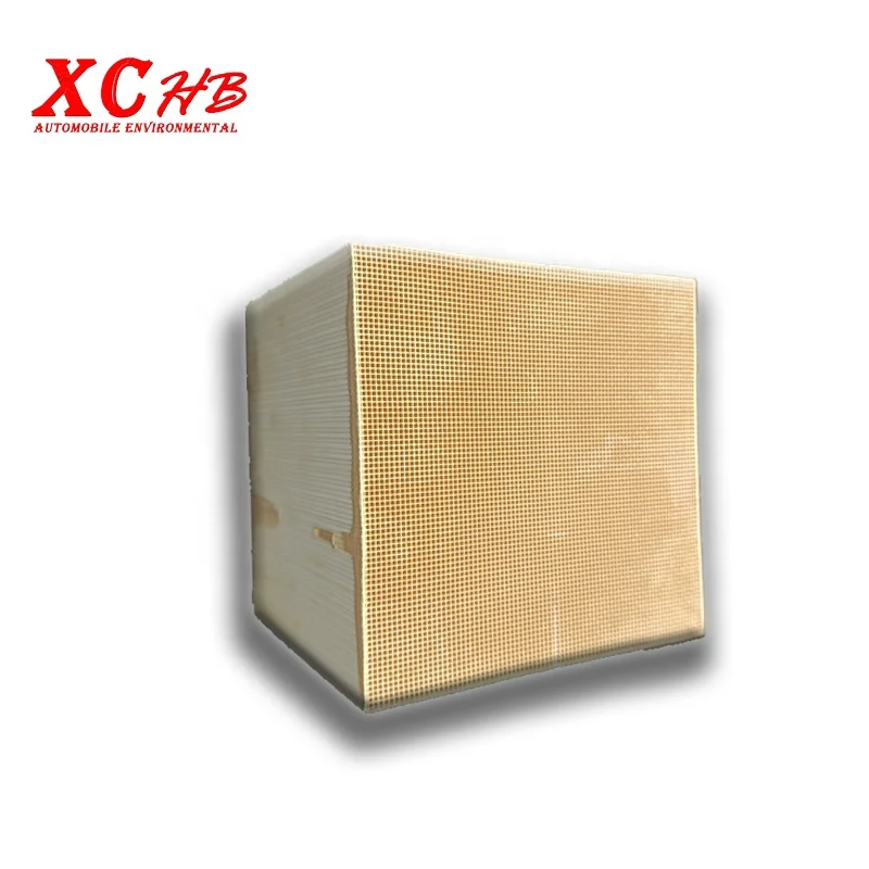 Fe-SCR Selective Catalytic Reduction Unit for Biogas Generator Set NOx filter Square ceramic carrier  can be customized